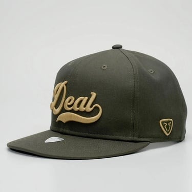  RustandRich Kadın Erkek Haki HipHop Şapka-Motto Collection-Deal