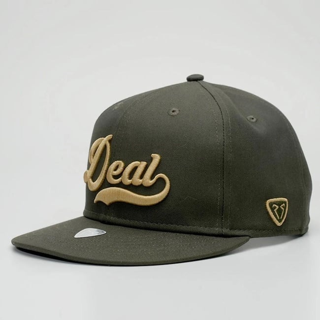  RustandRich Kadın Erkek Haki HipHop Şapka-Motto Collection-Deal