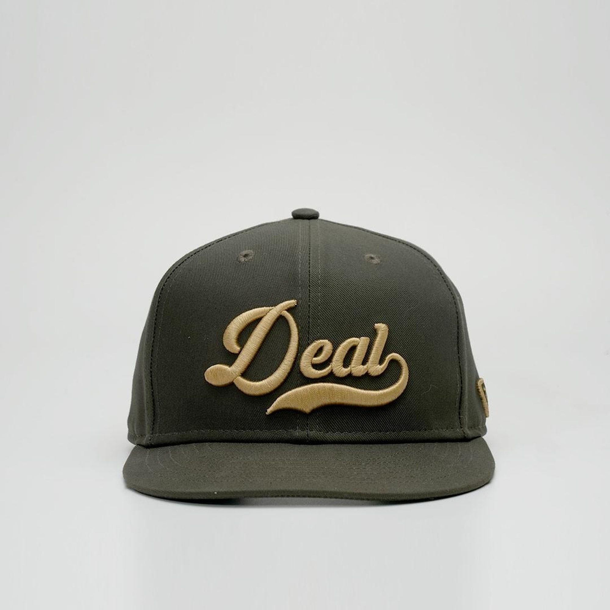 RustandRich Kadın Erkek Haki HipHop Şapka-Motto Collection-Deal