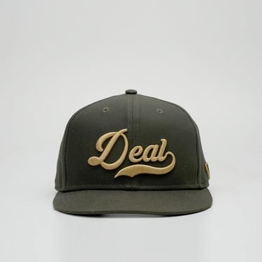  RustandRich Kadın Erkek Haki HipHop Şapka-Motto Collection-Deal