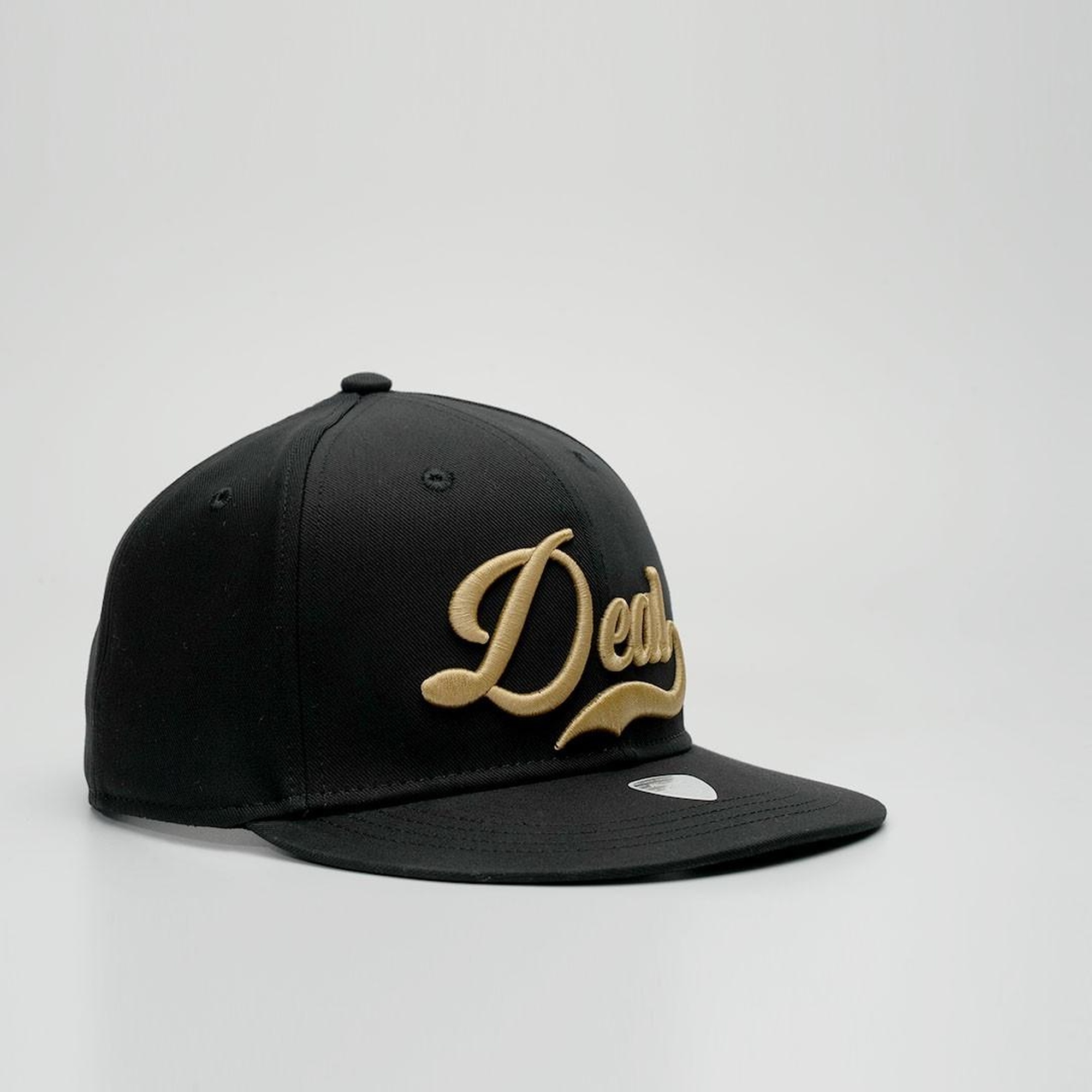 RustandRich Kadın Erkek Siyah HipHop Şapka-Motto Collection-Deal