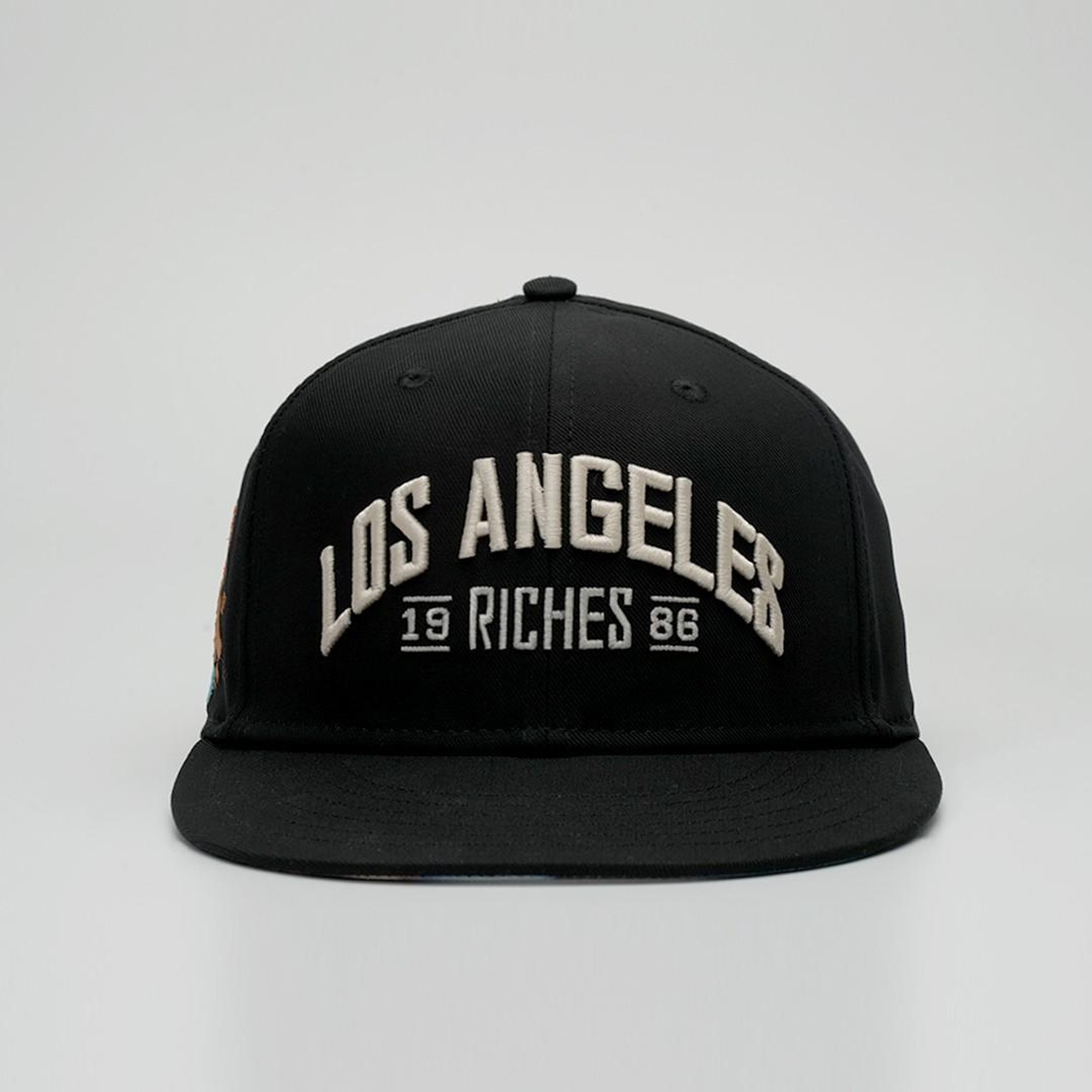 RustandRich Kadın Erkek Siyah HipHop Şapka-City's Collection-Los Angeles