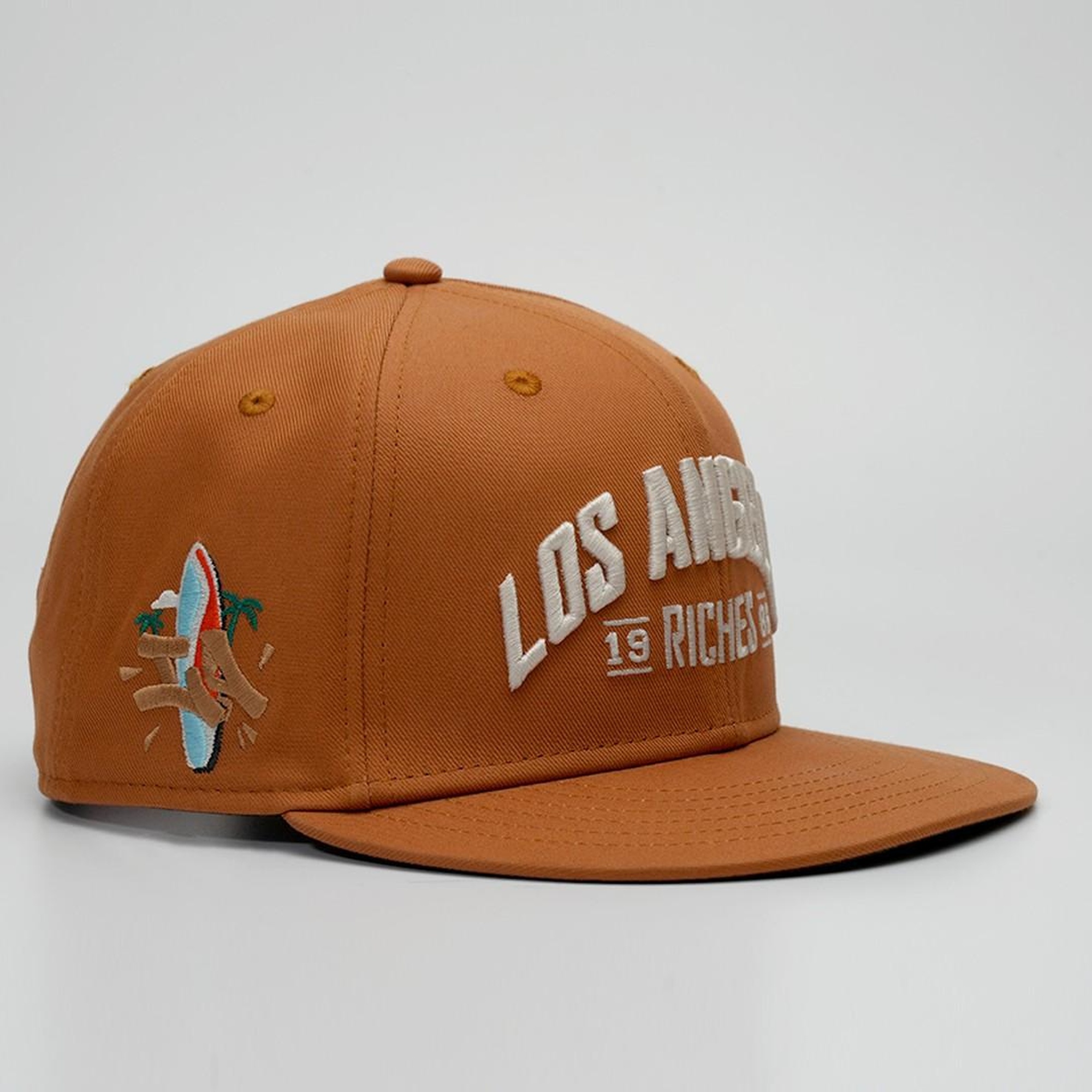 RustandRich Kadın Erkek Taba HipHop Şapka-City's Collection-Los Angeles