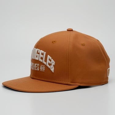  RustandRich Kadın Erkek Taba HipHop Şapka-City's Collection-Los Angeles