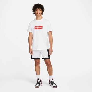  Jordan Dri-FIT Sport Mesh Erkek Beyaz Şort