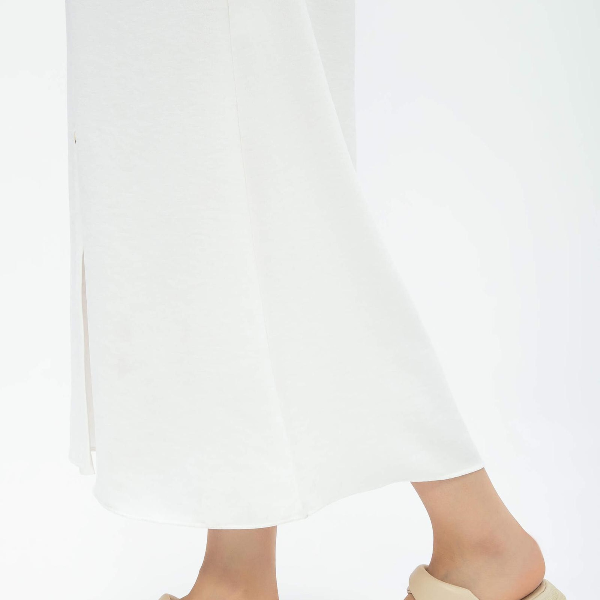 Tamer Tanca Kadın Hakiki Deri Bej Düz Terlik