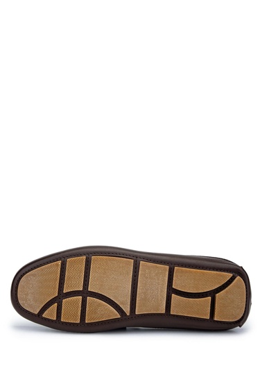  Tamer Tanca Erkek Hakiki Deri Kahverengi Terlik