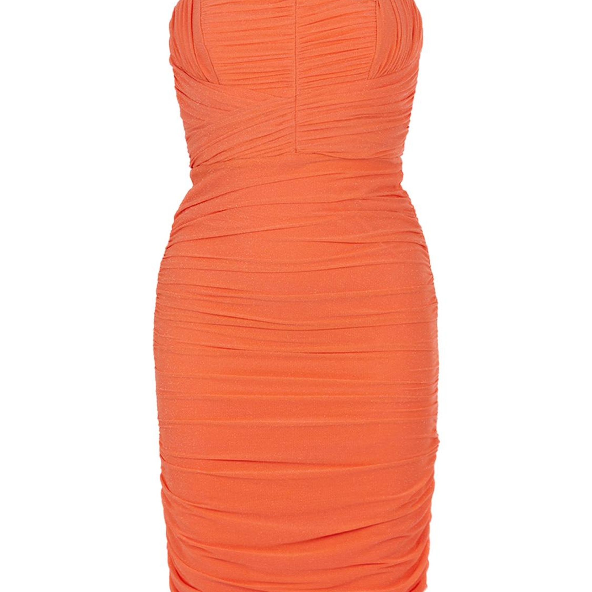 ParıItılı Drape Elbise