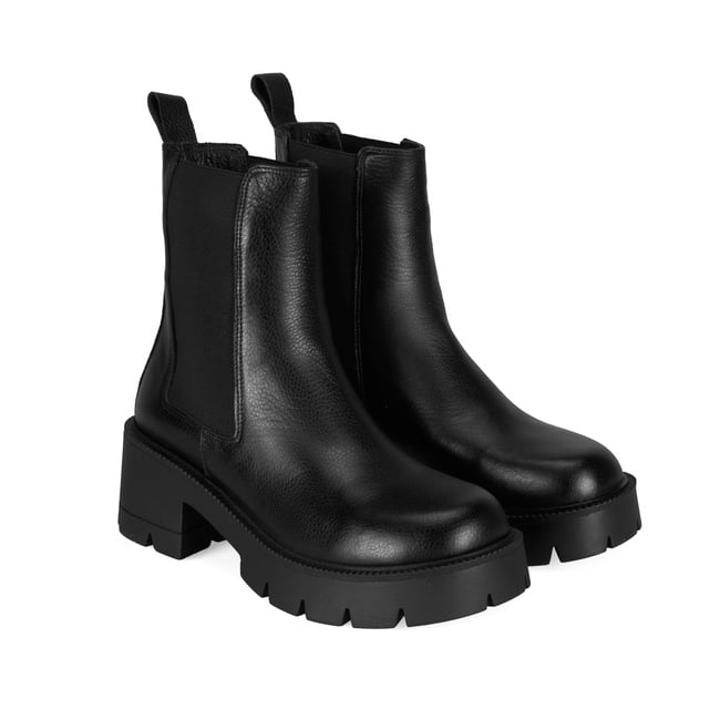  Kadın Siyah Topuklu Bot