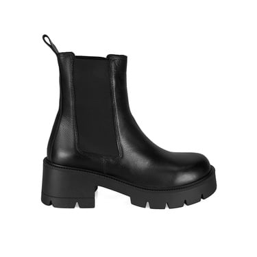  Kadın Siyah Topuklu Bot