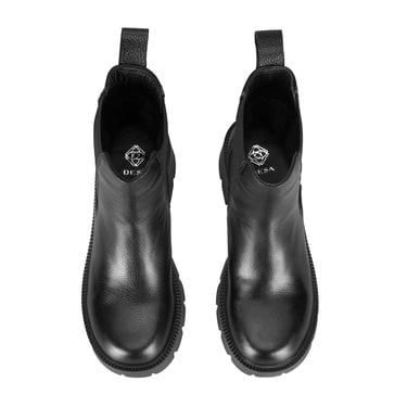  Kadın Siyah Topuklu Bot