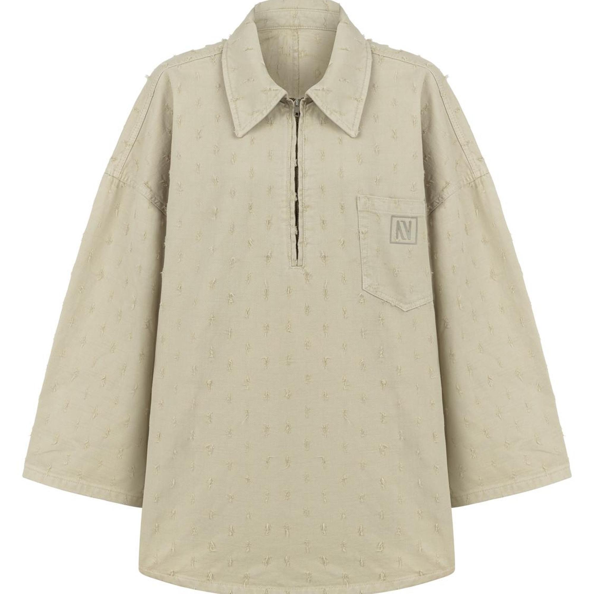 Oversize Denim Elbise