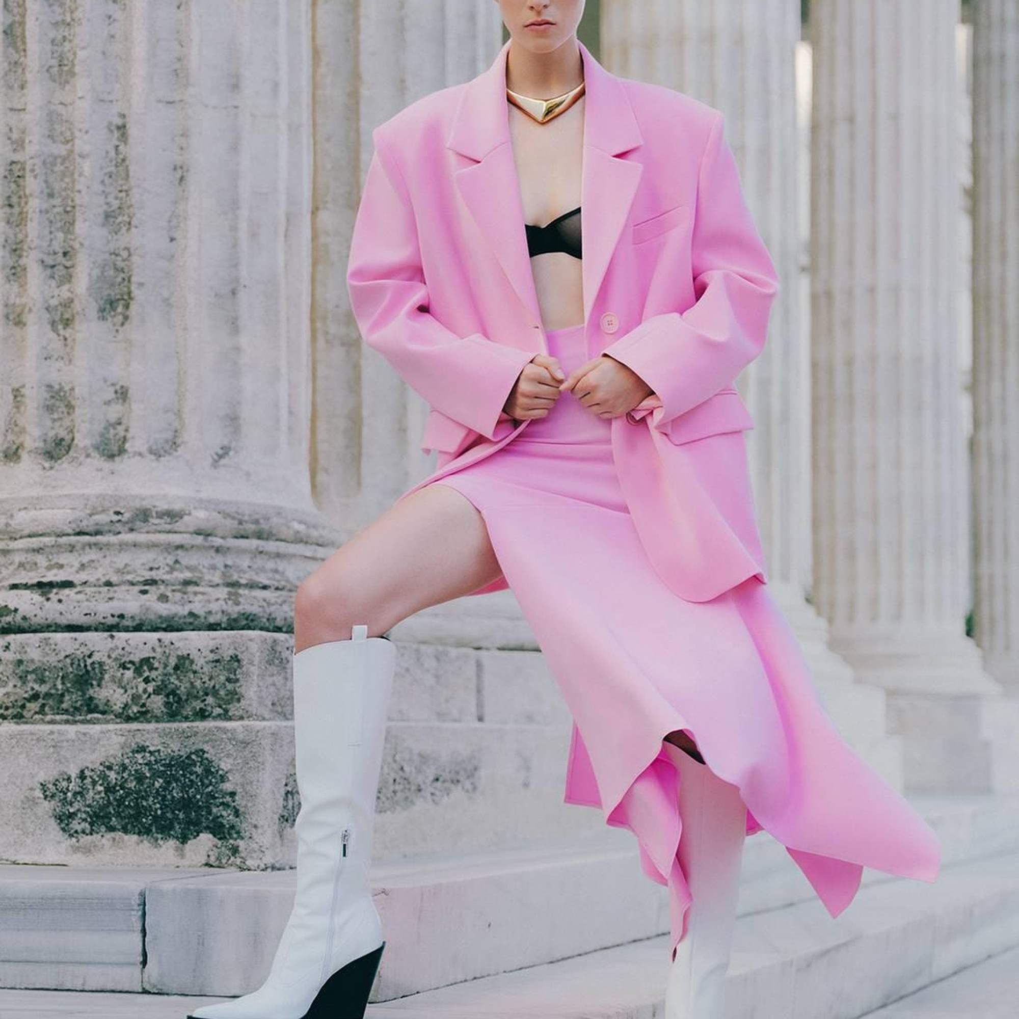 Asimetrik Tasarım Etek