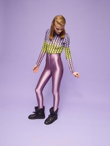  Yüksel Bel Tayt Pantolon