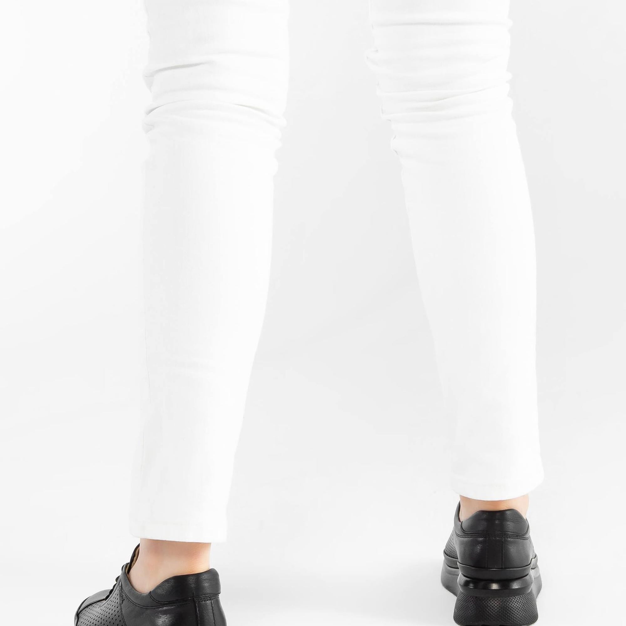 Tamer Tanca Kadın Hakiki Deri Siyah Deri Comfort Ayakkabı