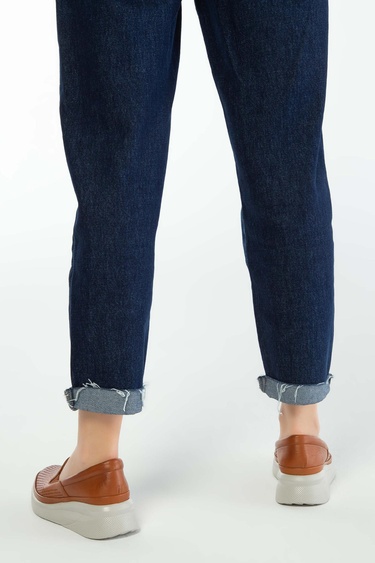  Tamer Tanca Kadın Hakiki Deri Taba Comfort Ayakkabı