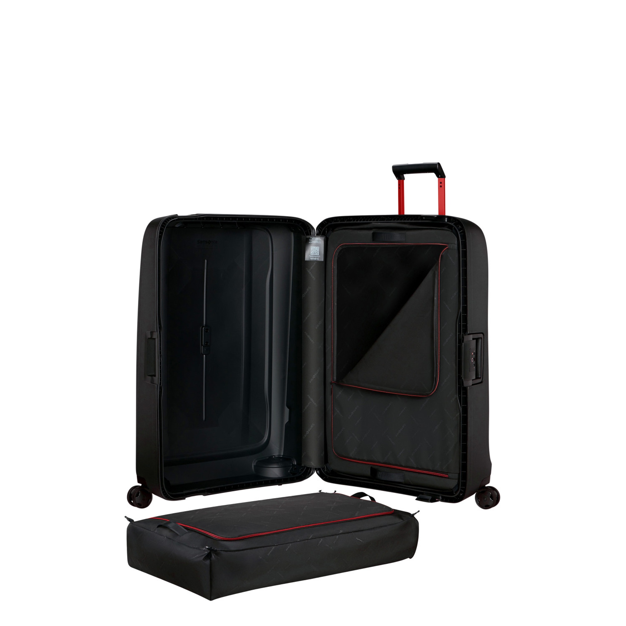 Samsonite Siyah Essens Spinner 81/30 Büyük Boy Valiz