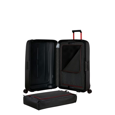  Samsonite Siyah Essens Spinner 81/30 Büyük Boy Valiz