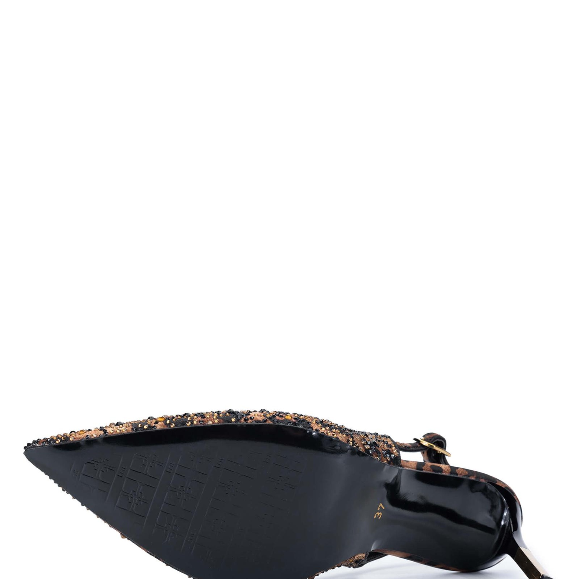 Tamer Tanca Kadın Vegan Leopar Stiletto Ayakkabı