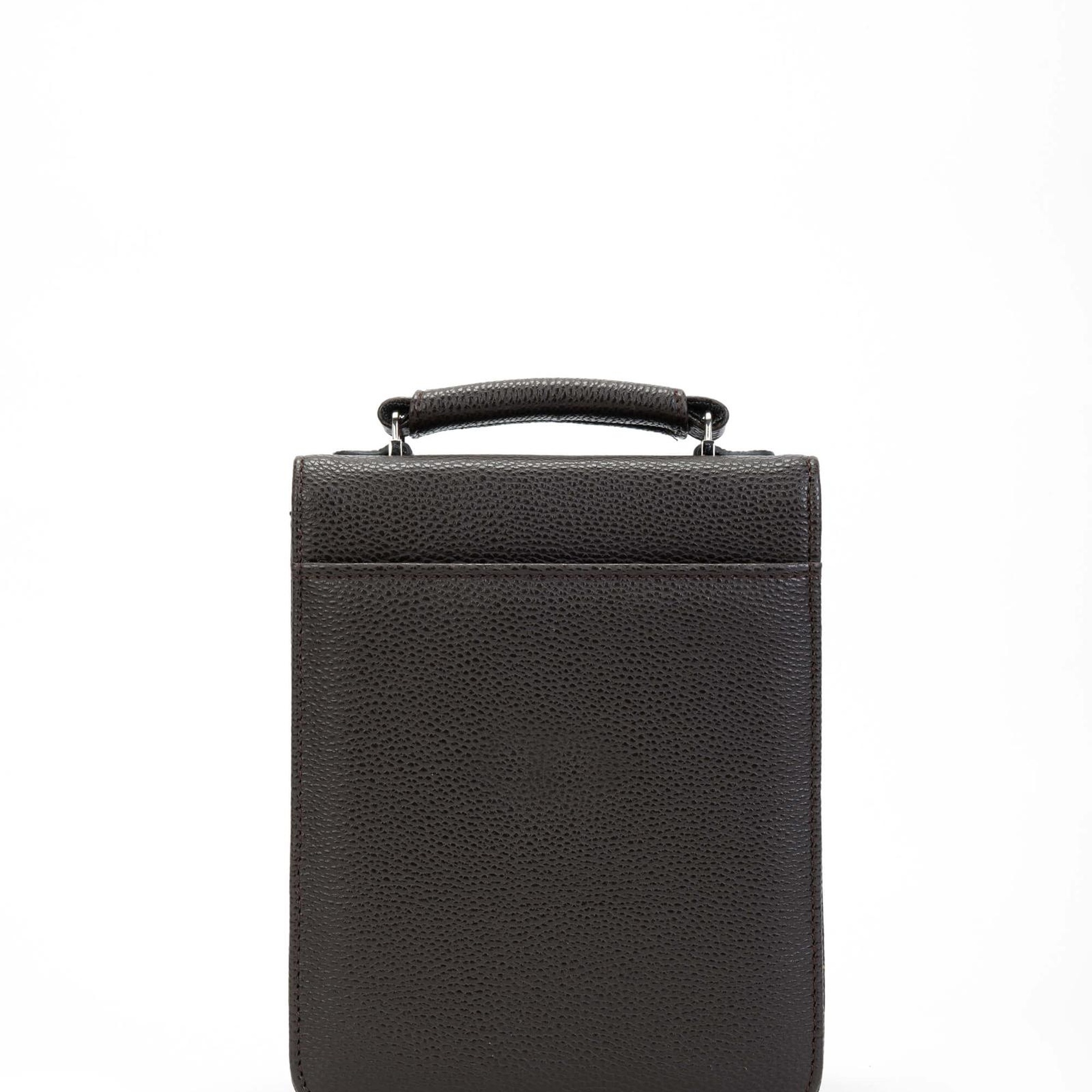 Tamer Tanca Erkek Vegan Kahverengi Postacı Çantası