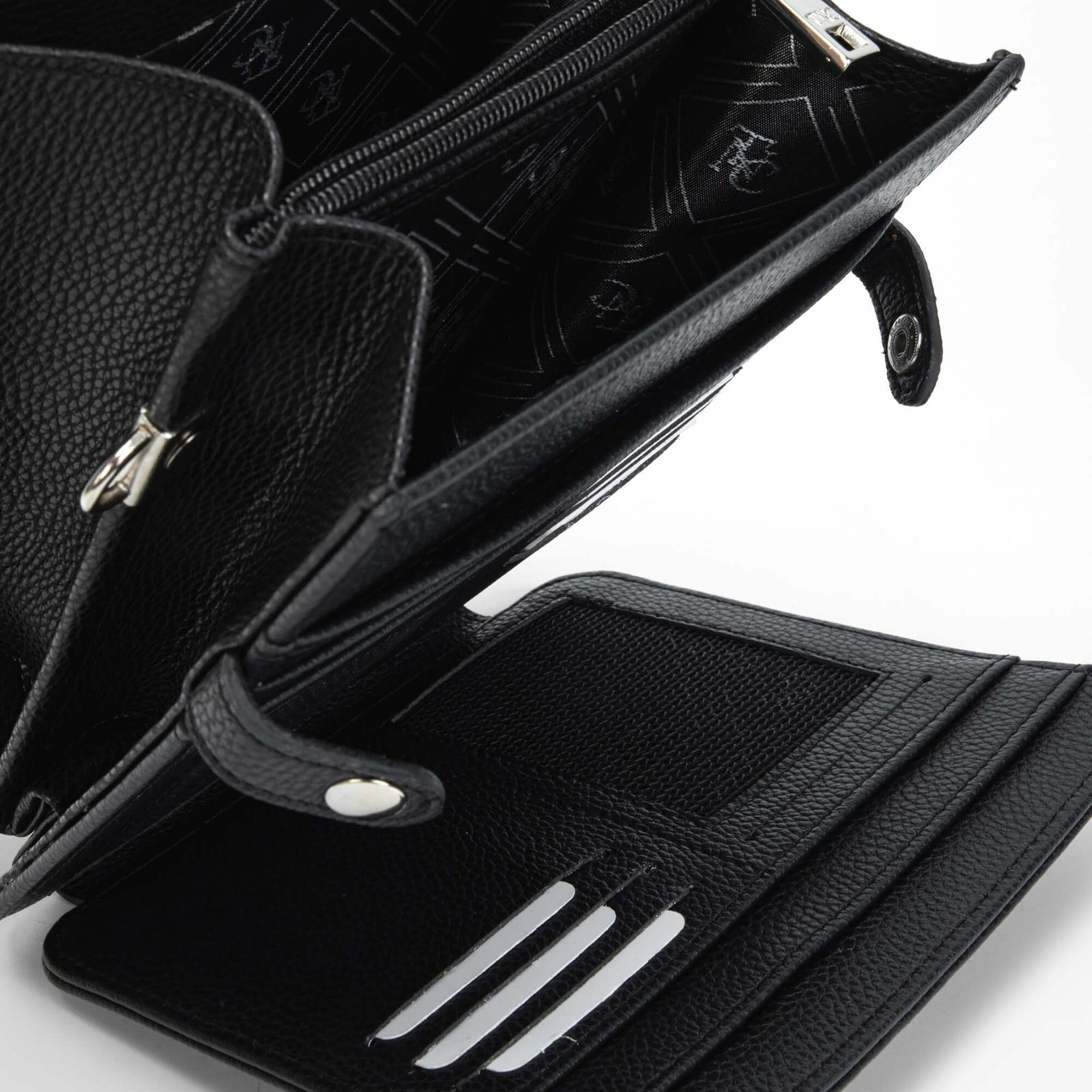 Tamer Tanca Erkek Vegan Siyah Postacı Çantası