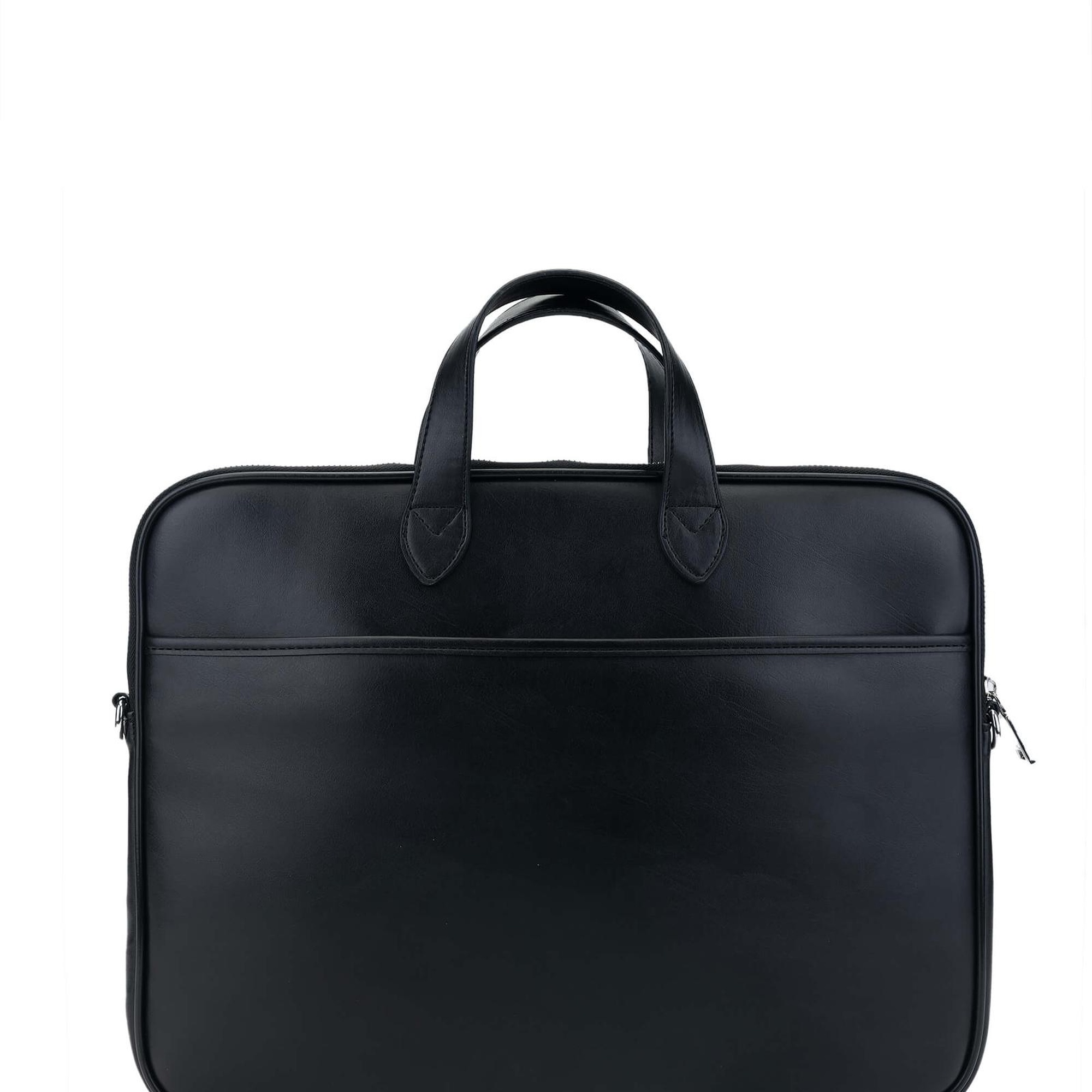 Tamer Tanca Unisex Vegan Siyah Evrak Çantası