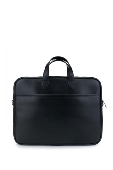  Tamer Tanca Unisex Vegan Siyah Evrak Çantası