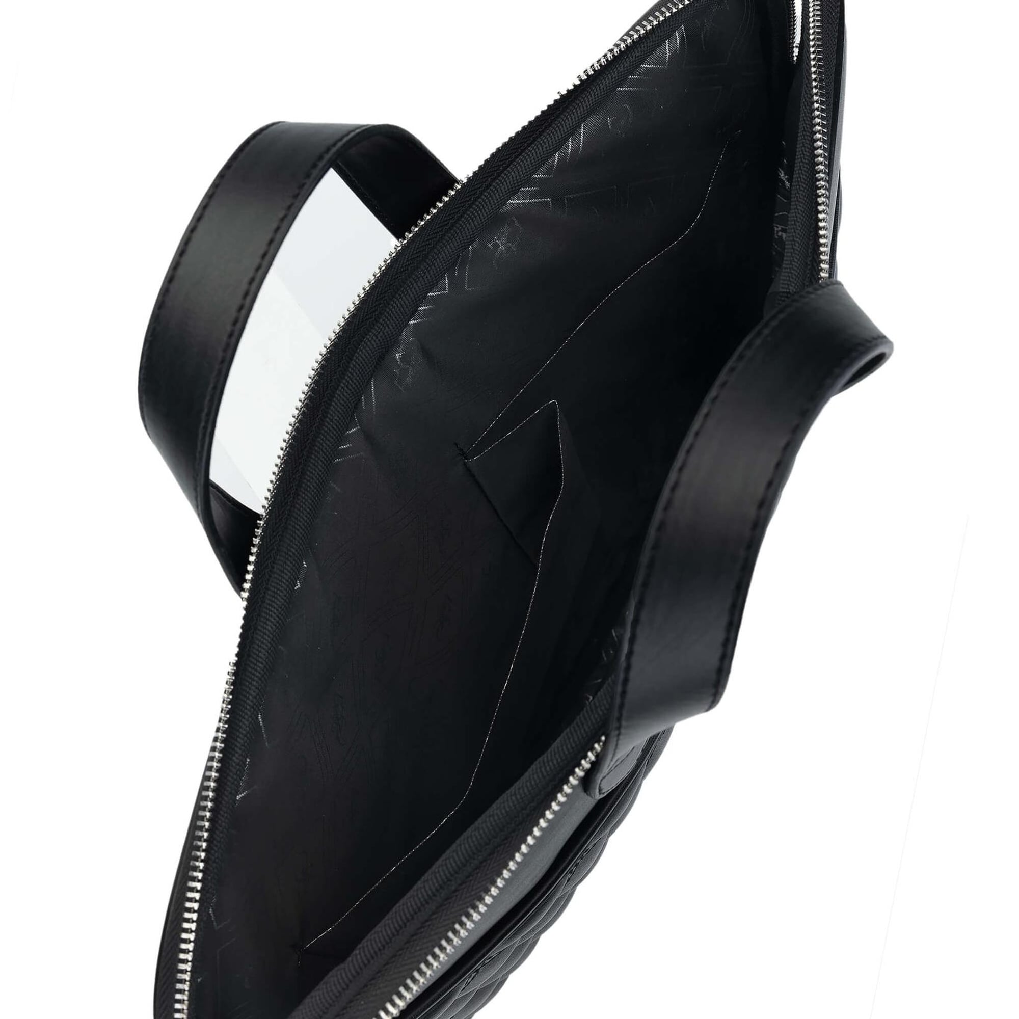 Tamer Tanca Unisex Vegan Siyah Evrak Çantası