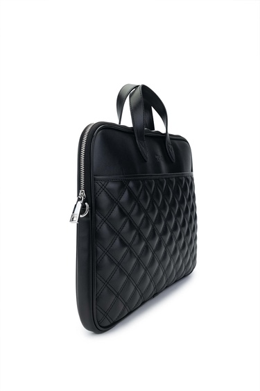  Tamer Tanca Unisex Vegan Siyah Evrak Çantası