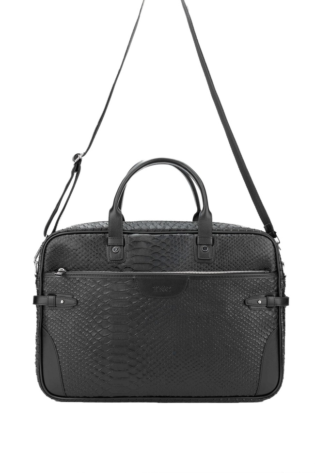  Tamer Tanca Erkek Vegan Siyah Evrak Çantası