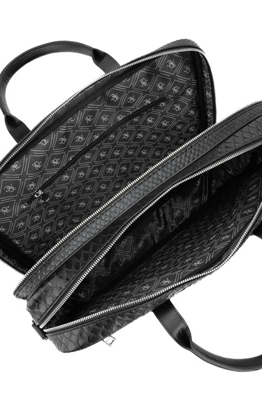  Tamer Tanca Erkek Vegan Siyah Evrak Çantası