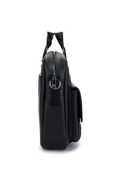  Tamer Tanca Unisex Vegan Siyah Evrak Çantası