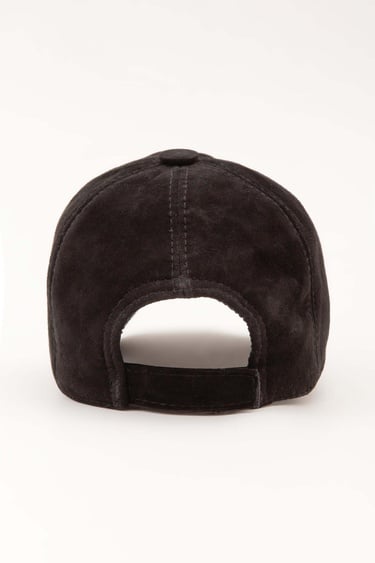  Tamer Tanca Erkek Vegan Siyah Süet Şapka