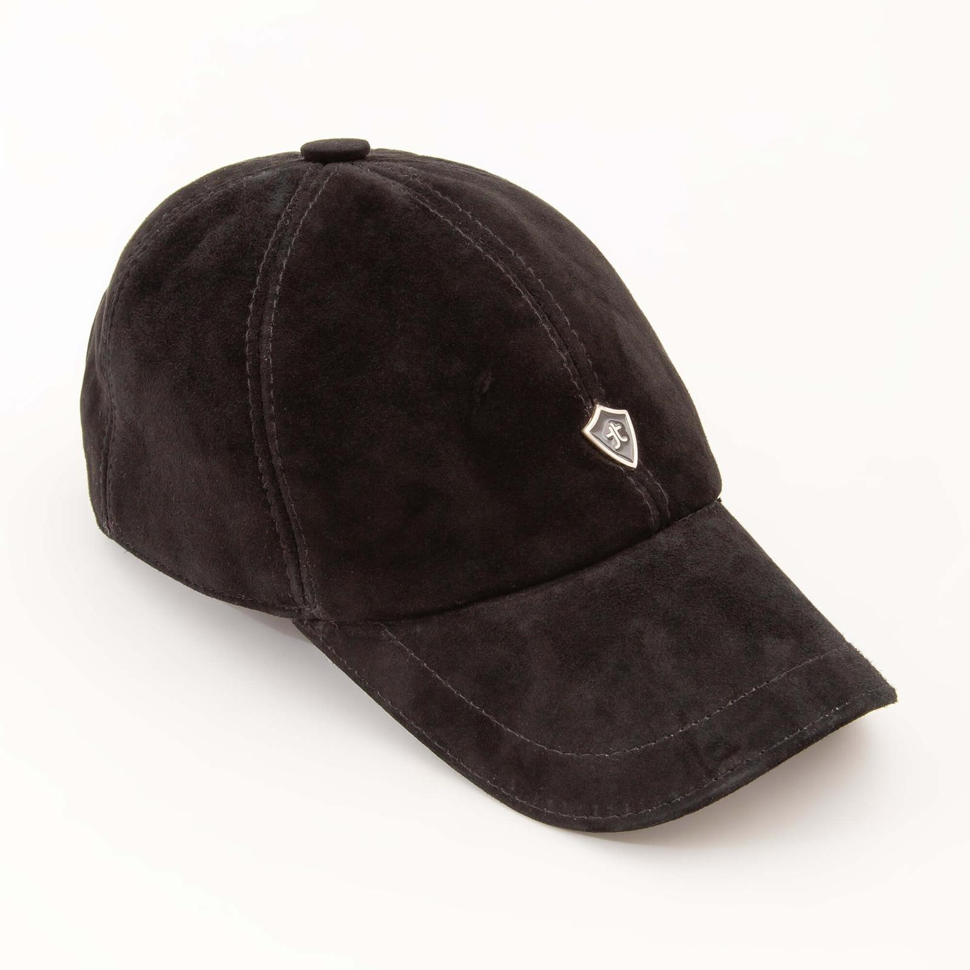 Tamer Tanca Erkek Vegan Siyah Süet Şapka