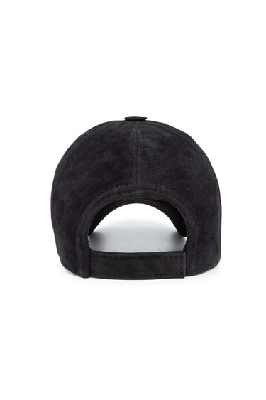  Tamer Tanca Erkek Vegan Siyah Süet Şapka
