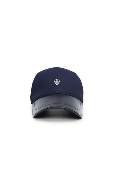  Tamer Tanca Erkek Vegan Lacivert Şapka
