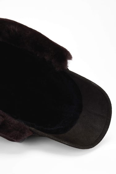  Tamer Tanca Erkek Hakiki Deri Kahverengi Şapka