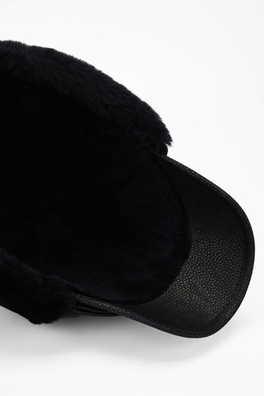  Tamer Tanca Erkek Hakiki Deri Siyah Şapka