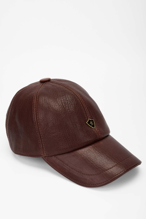  Tamer Tanca Erkek Hakiki Deri Taba Şapka