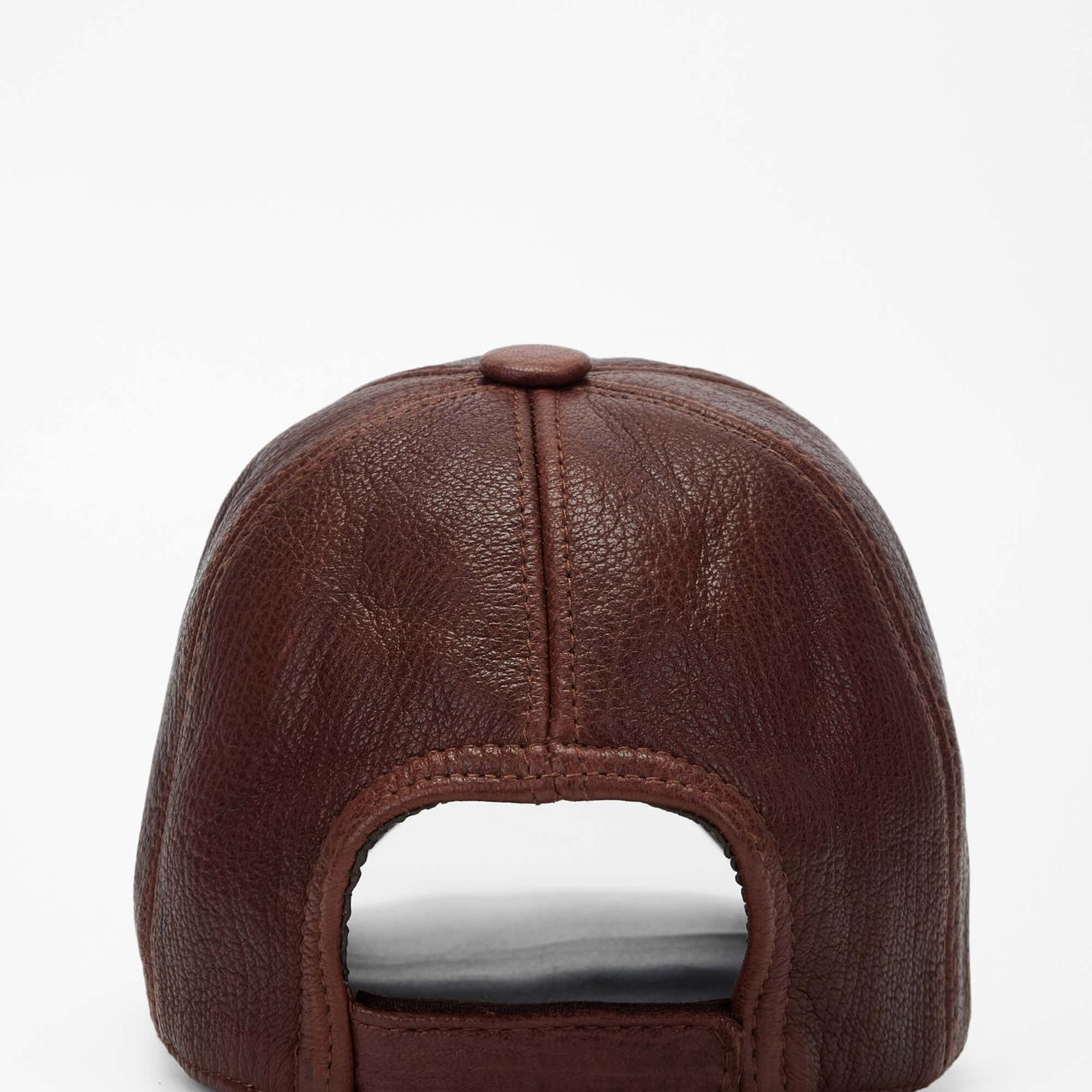 Tamer Tanca Erkek Hakiki Deri Taba Şapka