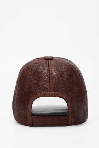  Tamer Tanca Erkek Hakiki Deri Taba Şapka