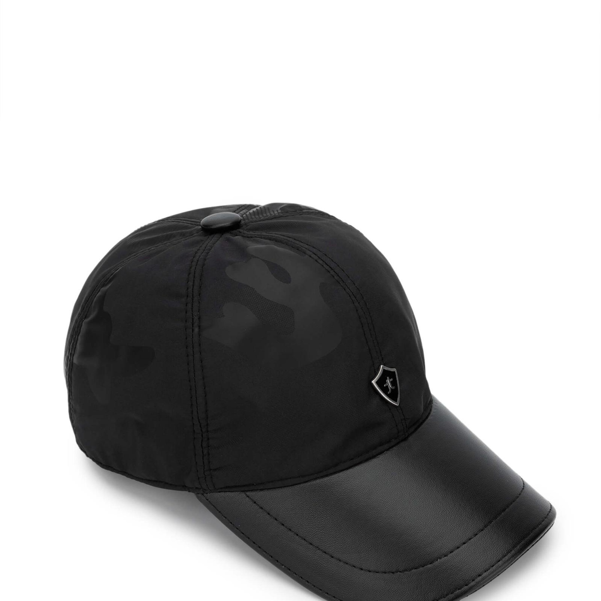 Tamer Tanca Erkek Tekstil Siyah Şapka