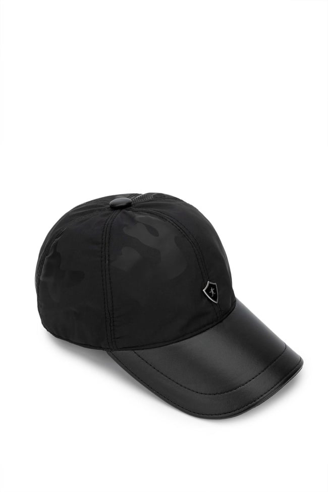  Tamer Tanca Erkek Tekstil Siyah Şapka