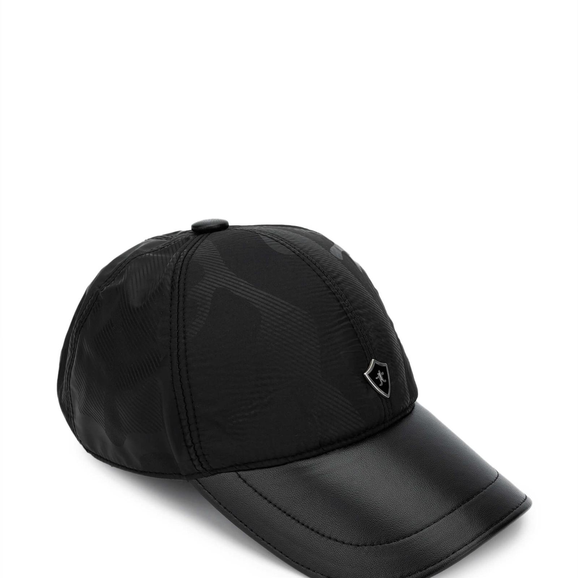 Tamer Tanca Erkek Tekstil Siyah Şapka