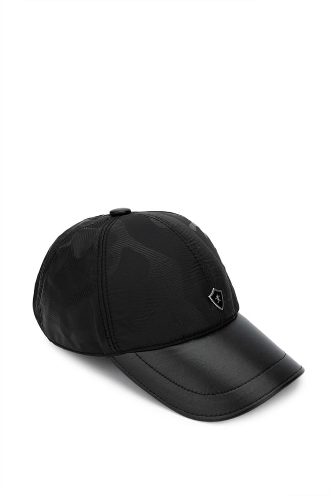  Tamer Tanca Erkek Tekstil Siyah Şapka