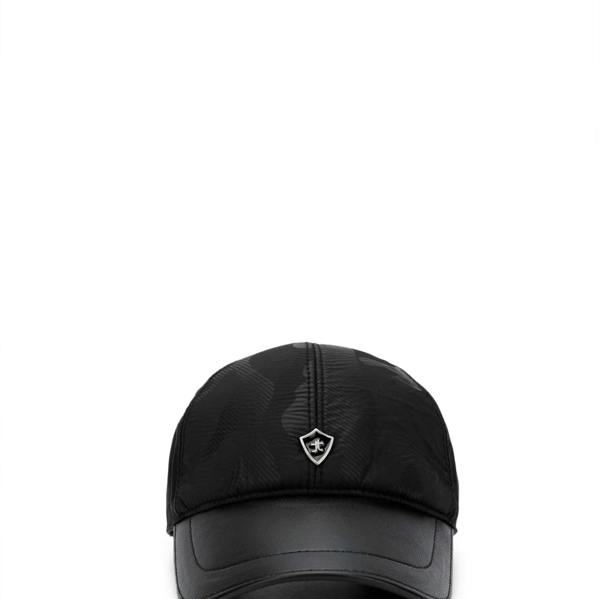 Tamer Tanca Erkek Tekstil Siyah Şapka