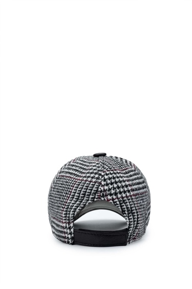  Tamer Tanca Erkek Deri & Tekstil Siyah Beyzbol Şapka