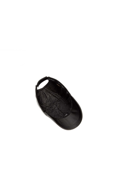  Tamer Tanca Erkek Hakiki Deri Siyah Şapka