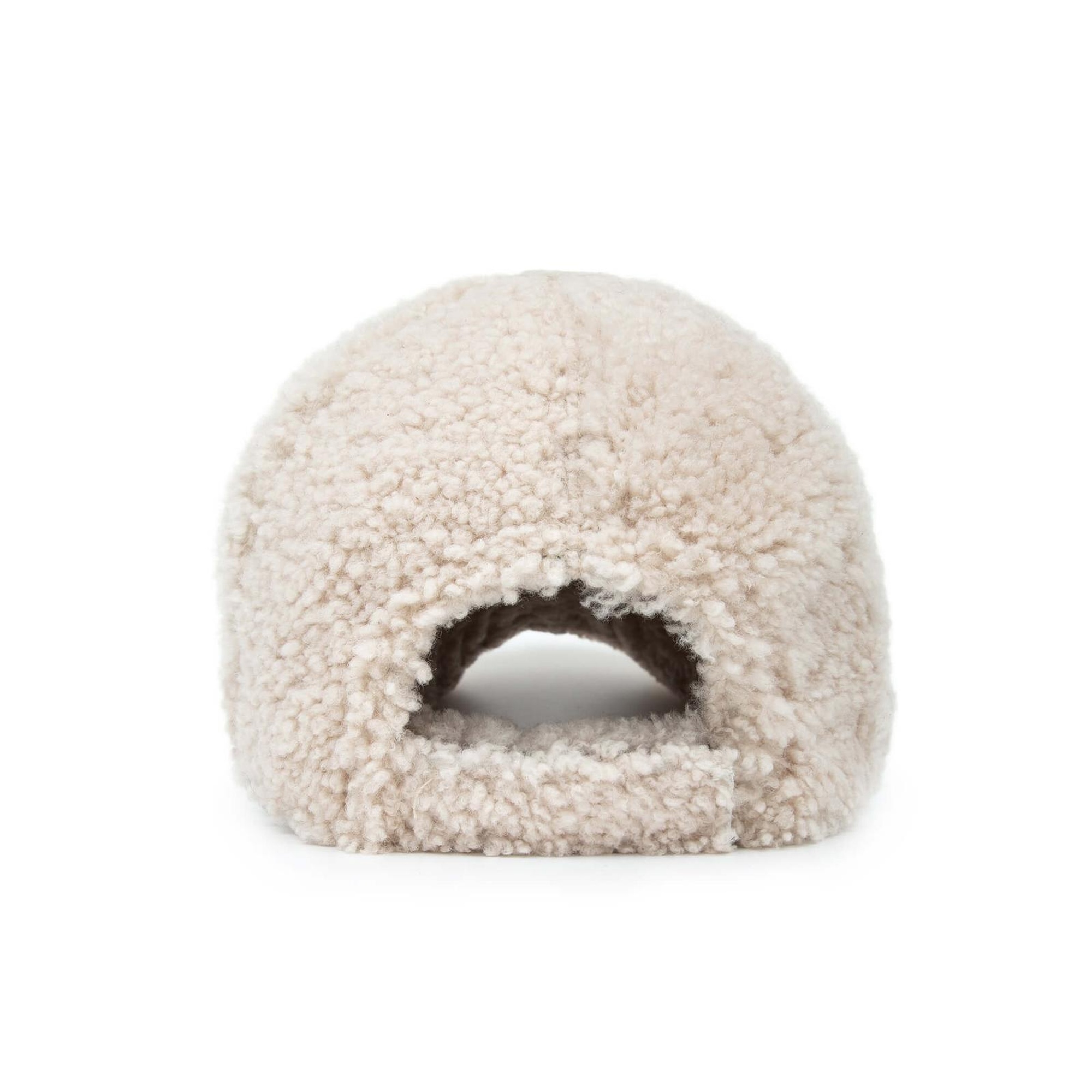 Tamer Tanca Unisex Kürk Bej Şapka