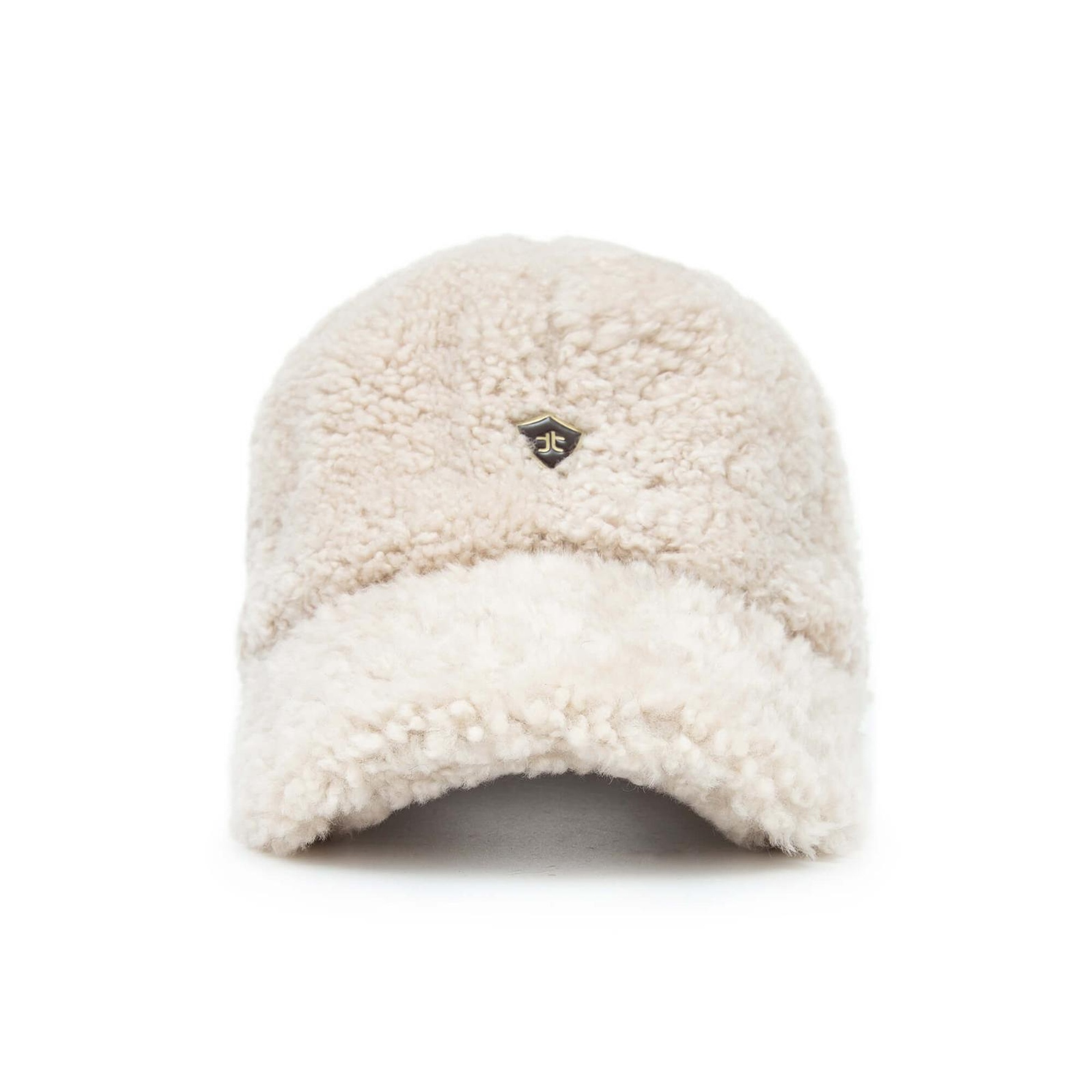 Tamer Tanca Unisex Kürk Bej Şapka